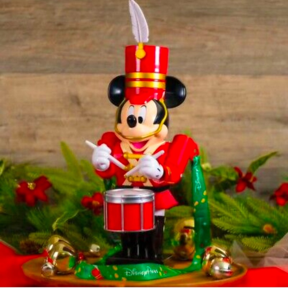 NEW Disney Christmas Party Exclusive Mickey DrummerBoy Drink Thermos Bucket 2024